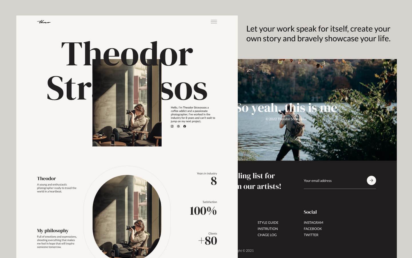 Toronto - Photography Website Template