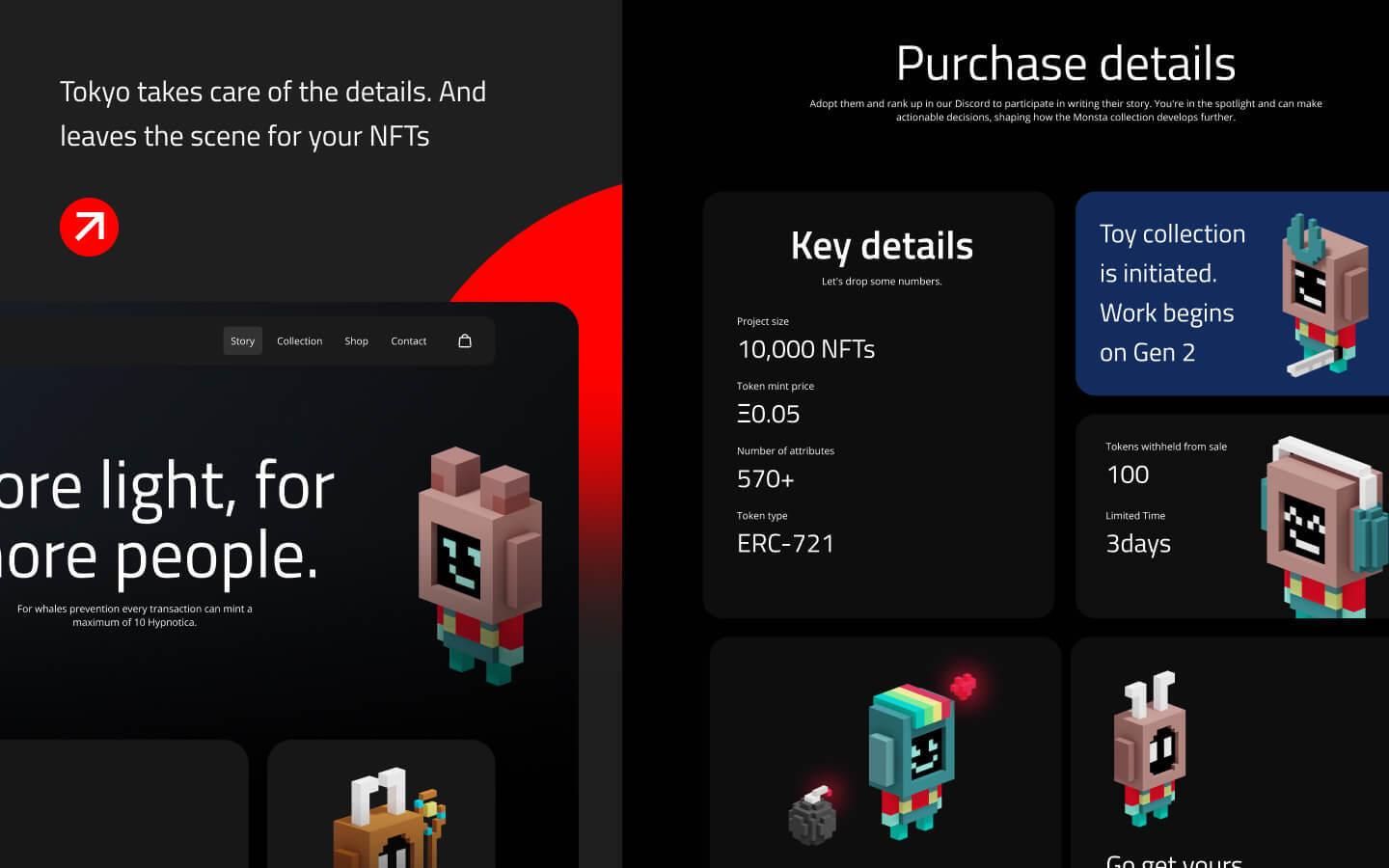 NFT Tokyo - NFT Webflow Template