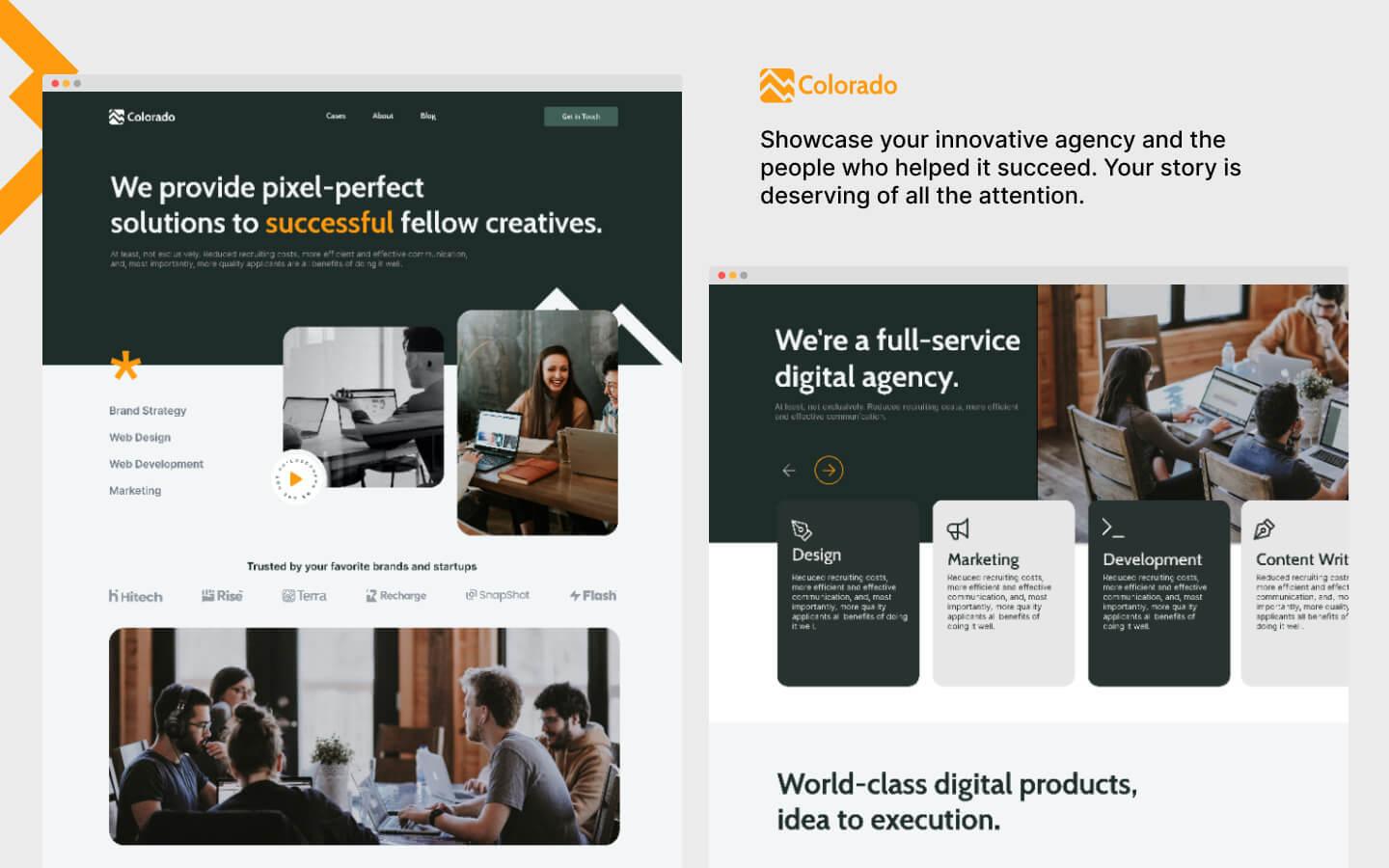 Colorado - Agency Website Template