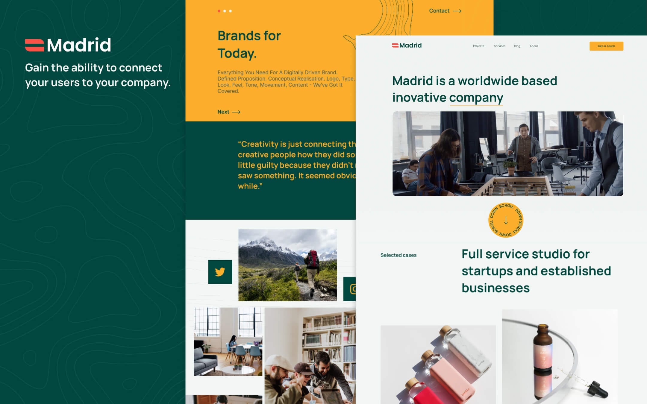 Madrid - Agency Website Template
