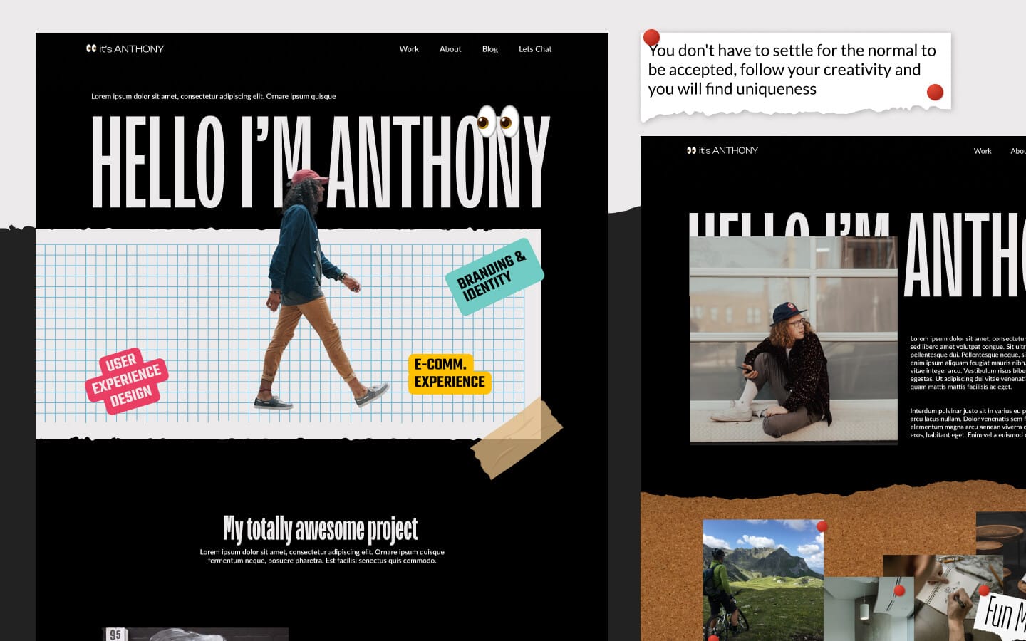 Detroit - Portfolio Website Template