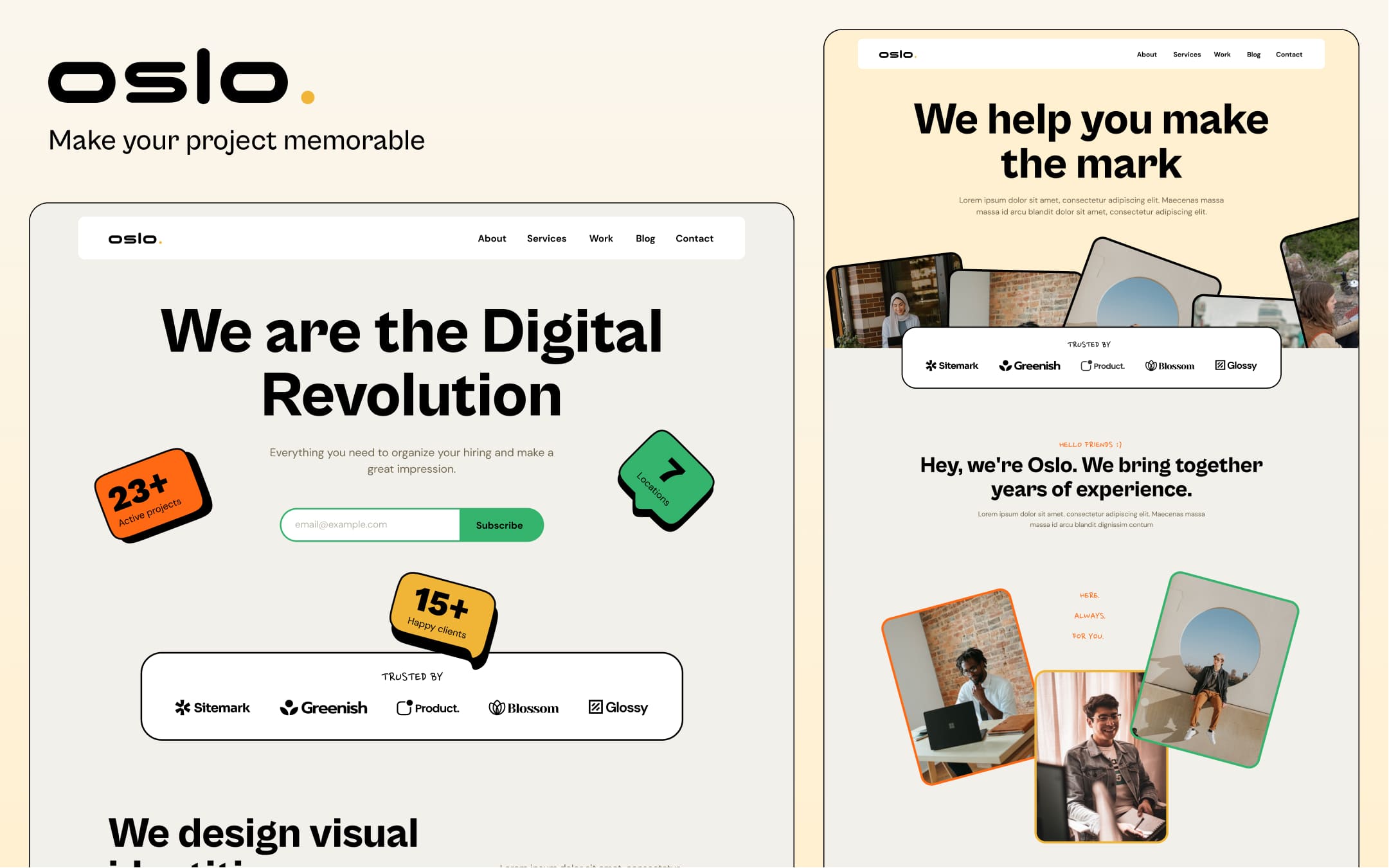 Oslo - Agency Website Template