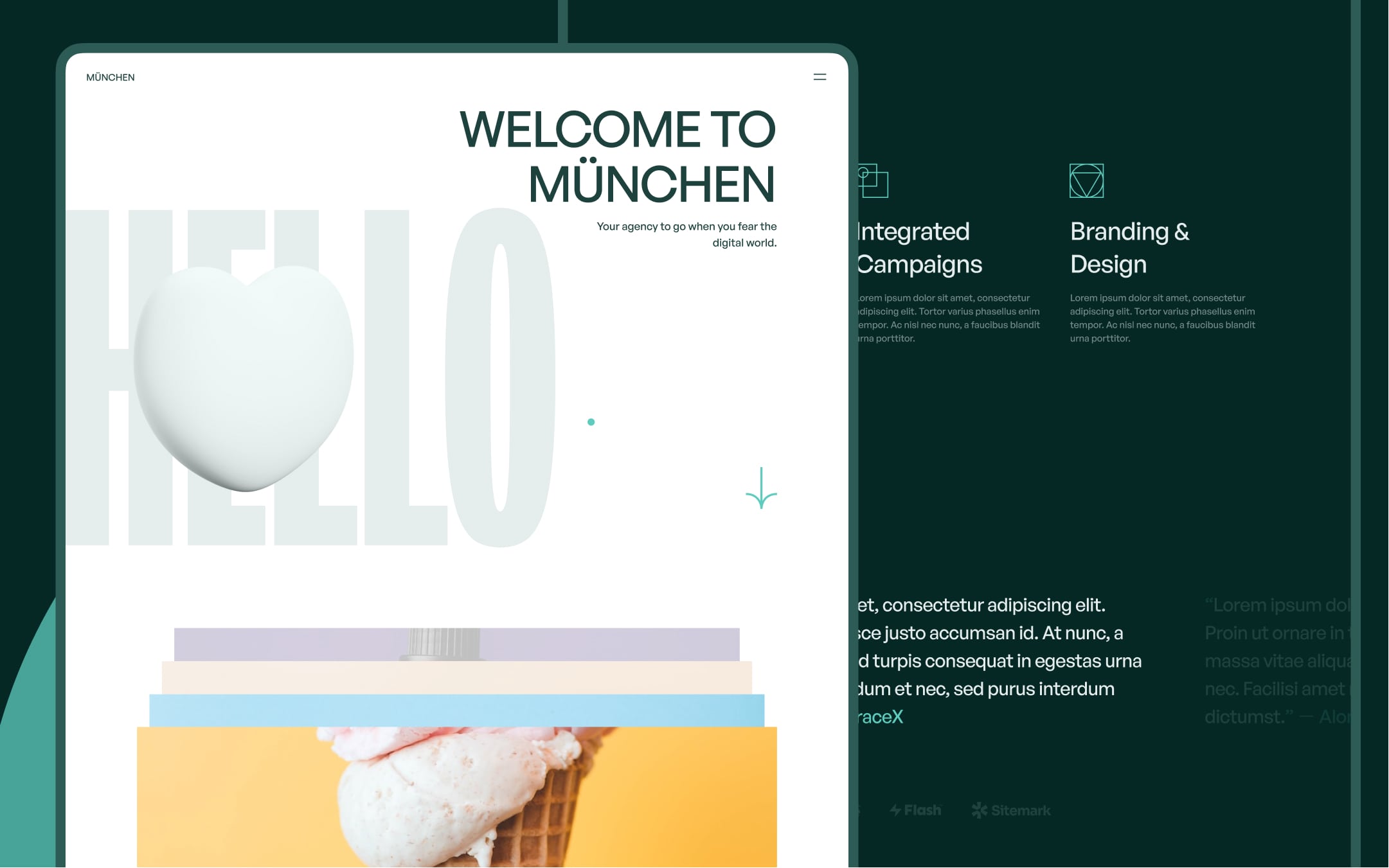 Munchen - Agency Website Template