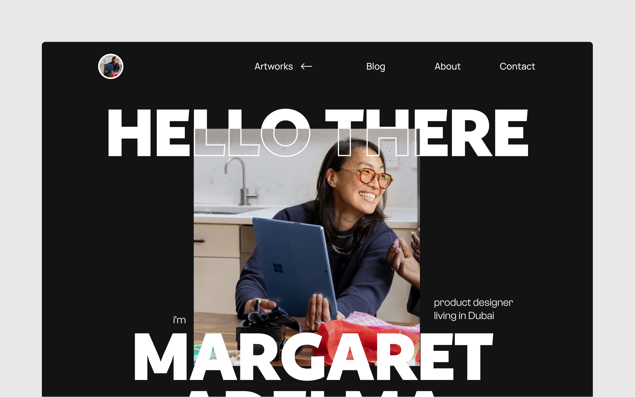 Dubai - Portfolio Website Template