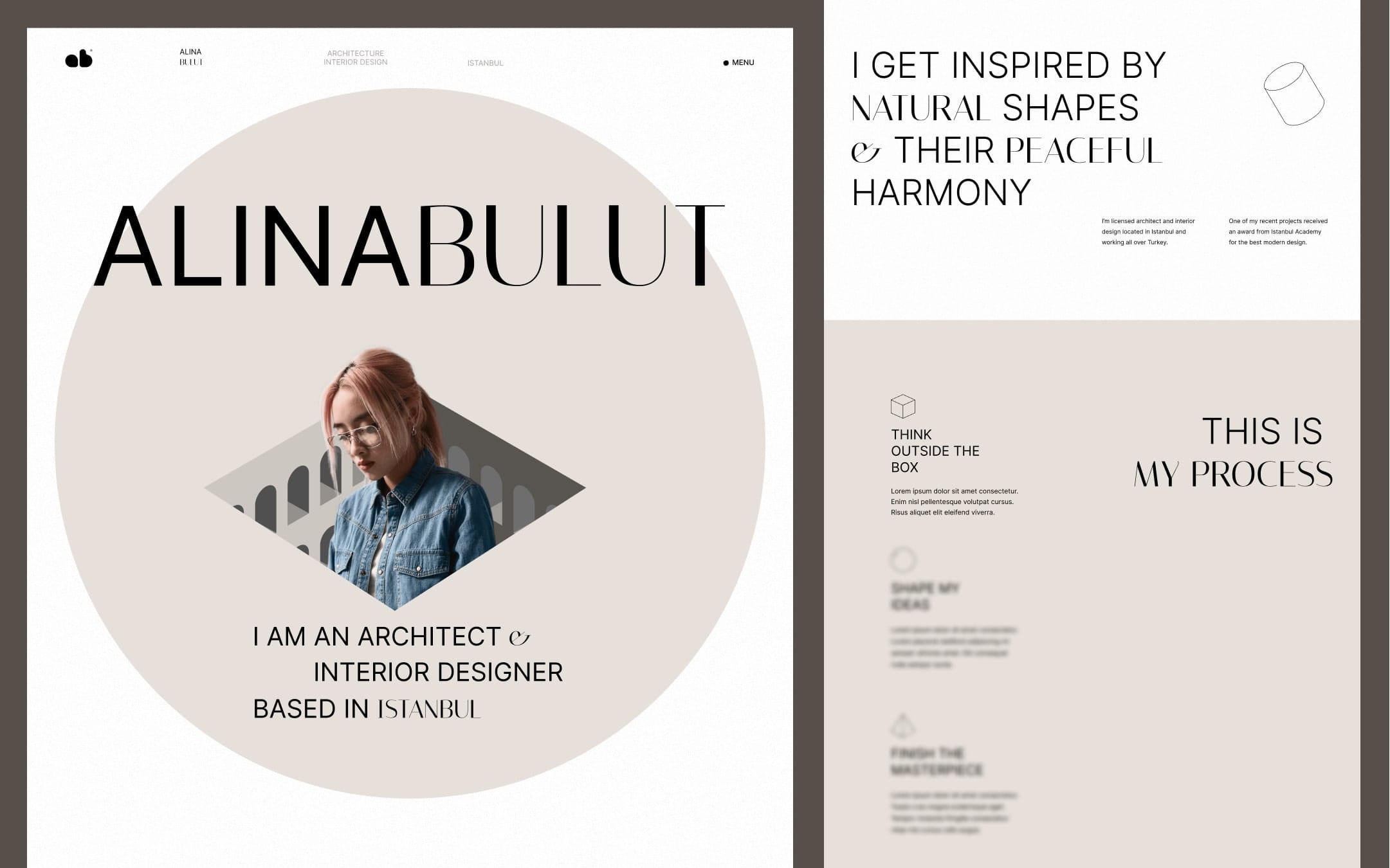 Istanbul - Portfolio Website Template